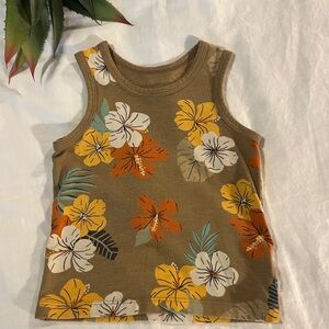 ADORABLE Cat & Jack 12 Month Summer Tank Top Hawaiian Shirt Beach Swim Shorts